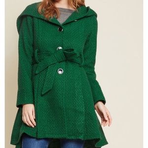 Green Steve Madden Pea Coat